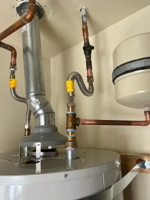 Water heater installation and plumbing repair in Collierville